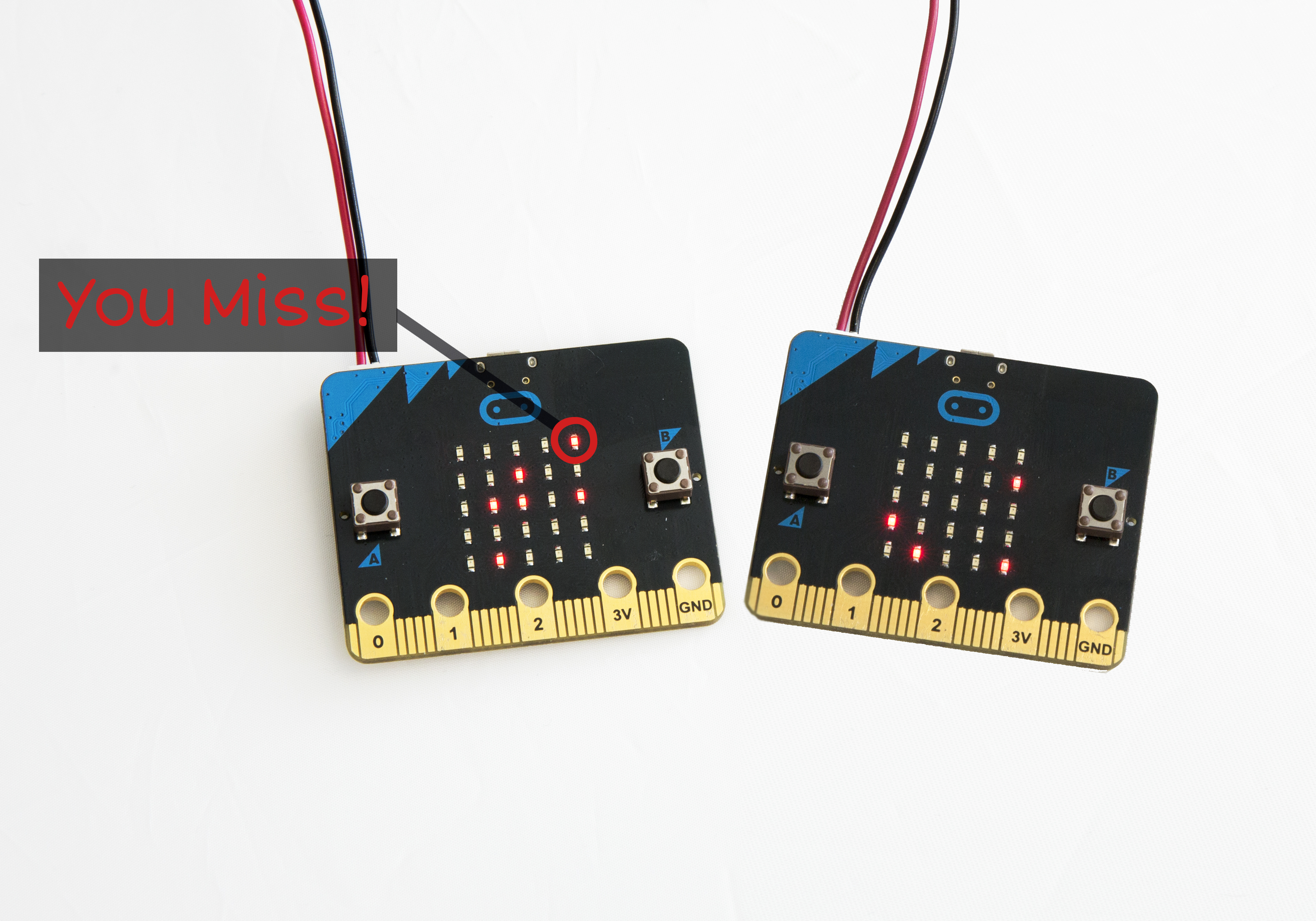 Battleship game: An unfortunate miss!